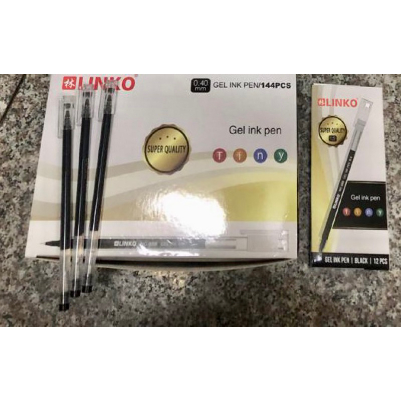 BOLPEN LINKO PULPEN Zuishua MURAH BALLPOINT Gel (12pcs)