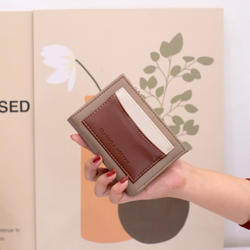Clarie Wallet /dompet mini / dompet lipat