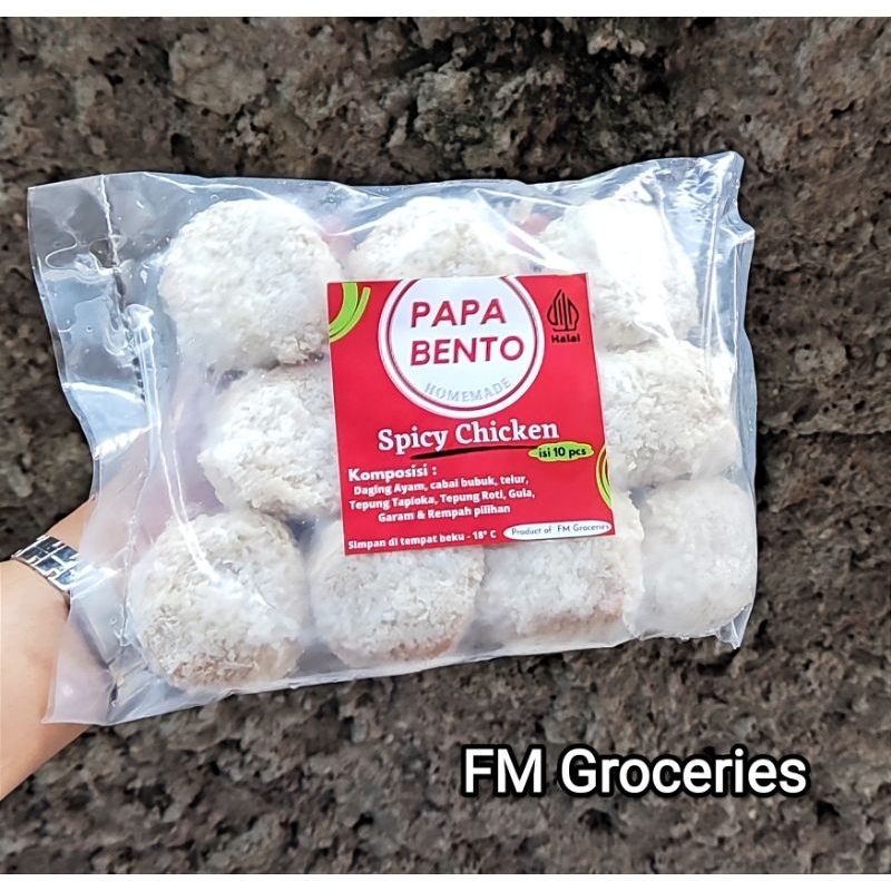 

Spicy chicken premium homemade | Tori ball isi 10