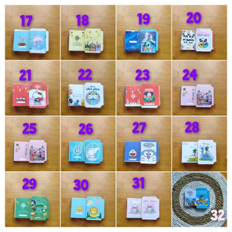 

LEMBARAN "MINI" AMPLOP 500 lembar