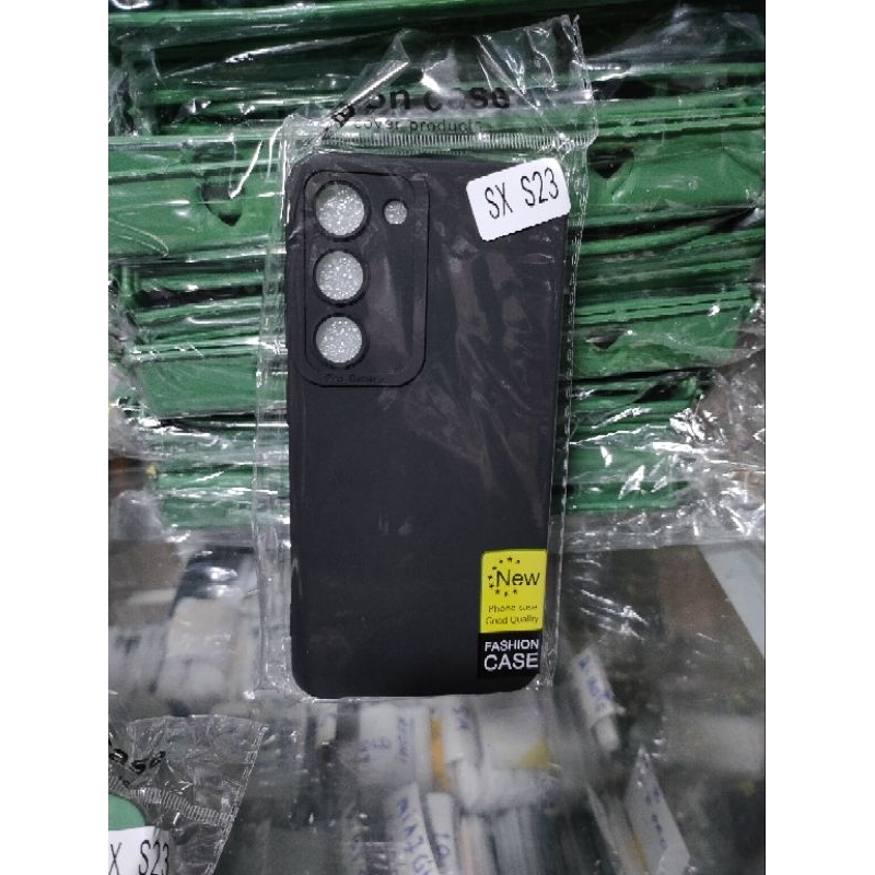 Softcase Samsung S23 Silikon Casing Case Macaron Pelindung Pro Camera