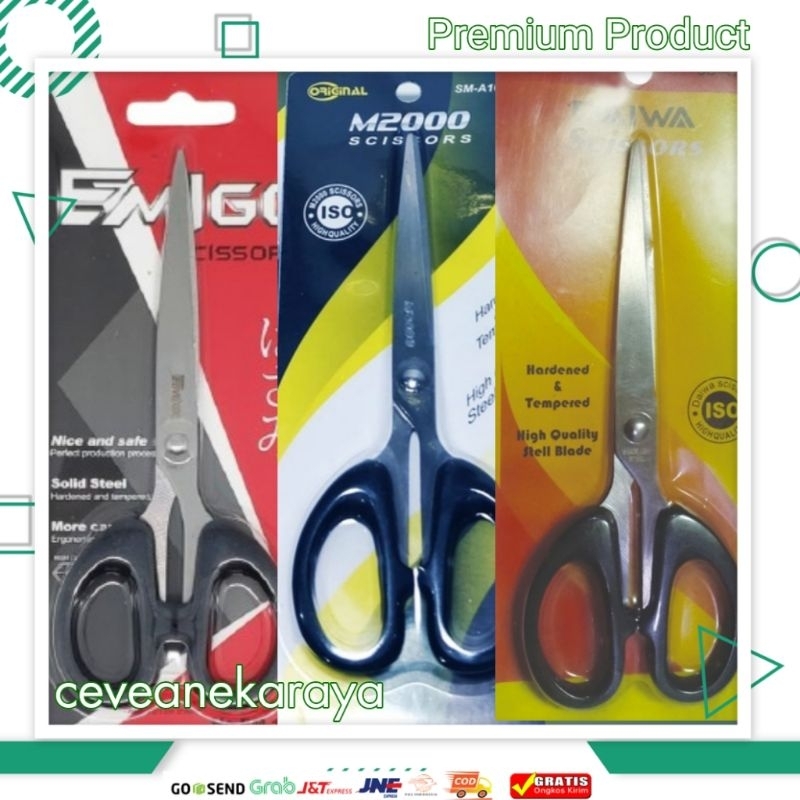 

Gunting Tajam anti karat | DAIWAN |M2000 | Dan MONTANA | EMIGO