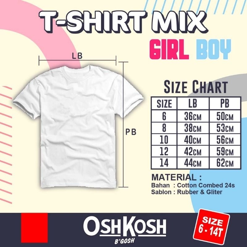 05shk05h Kaos Anak Laki Laki Tangan Pendek Junior Edisi Naruto One Peace Minnie Mouse Usia 6-14 Tahun