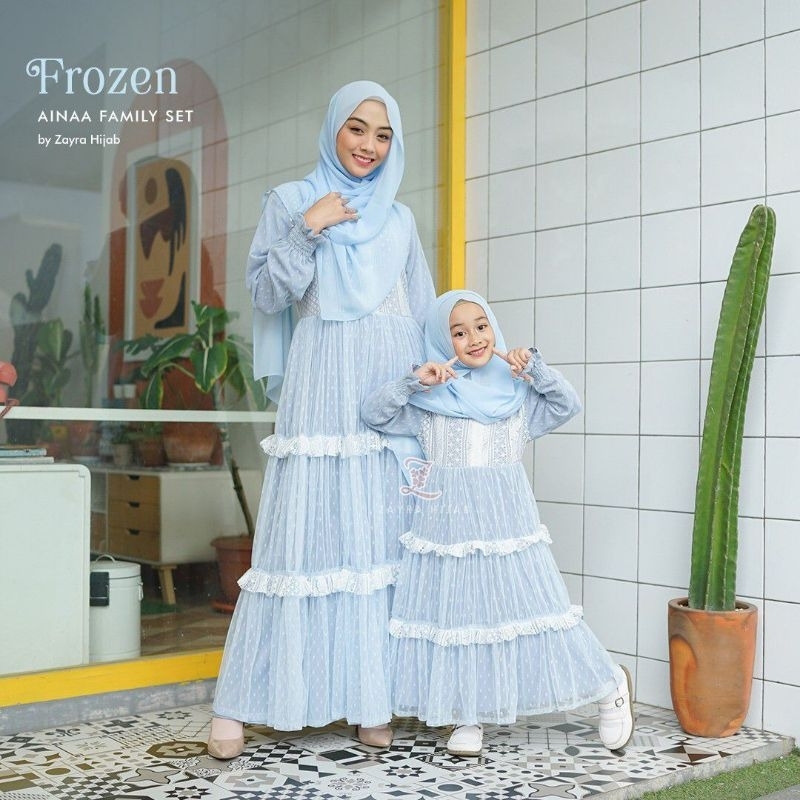 Sarimbit Ainaa - TIDAK TERMASUK PASMINA -Zayra Hijab -Agen Resmi (READY STOCK)