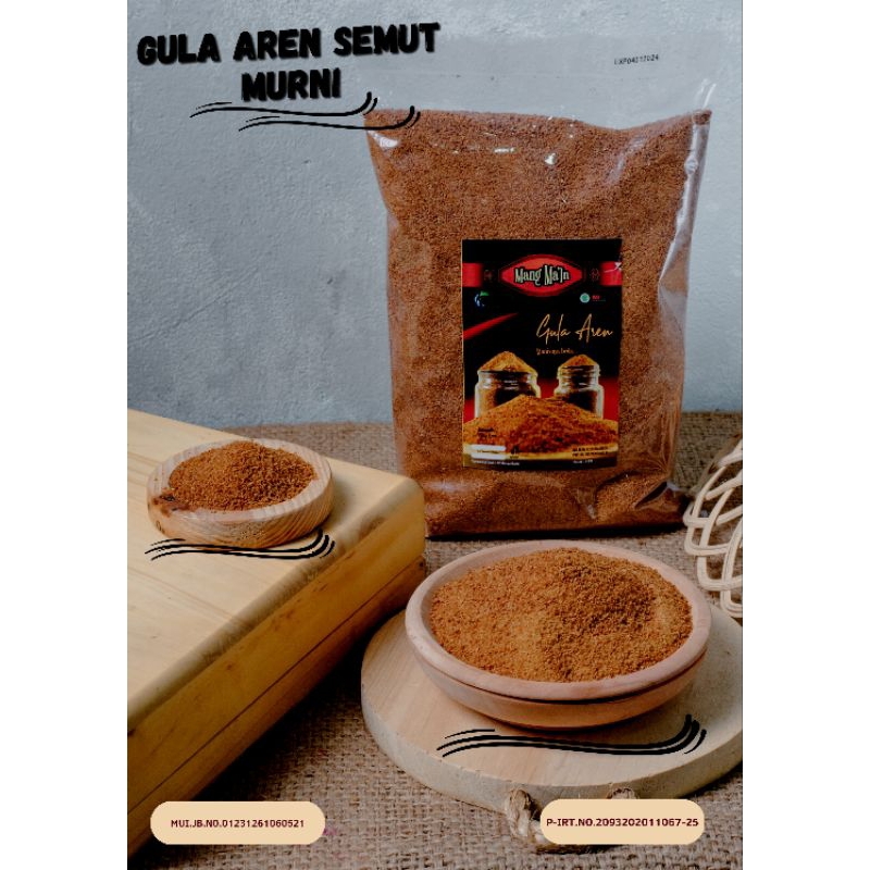 

Gula Aren Semut murni organik palm sugar bubuk 1 kg