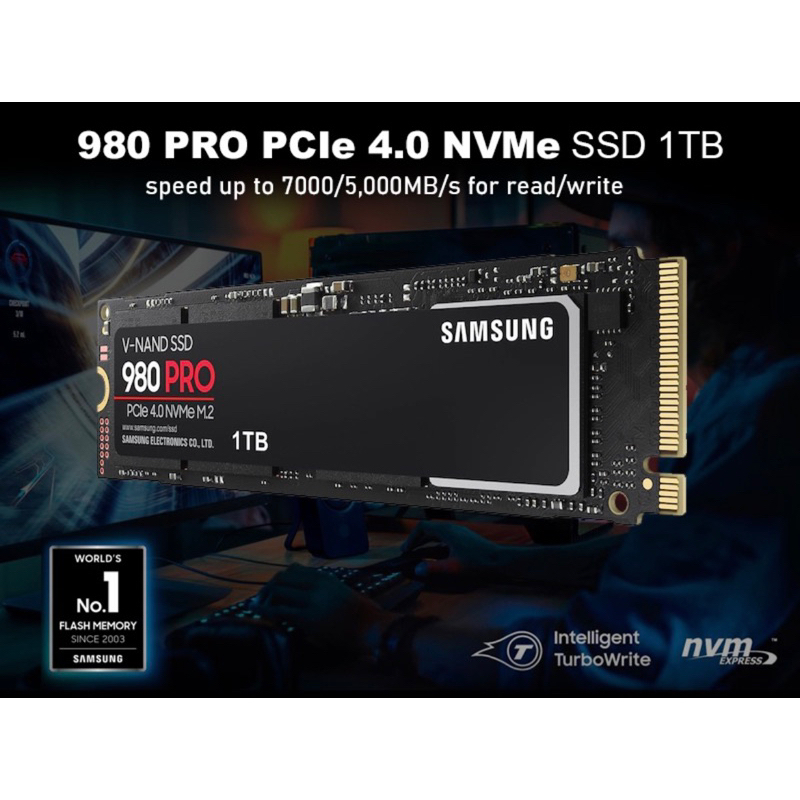 SAMSUNG 980 PRO 1TB Second