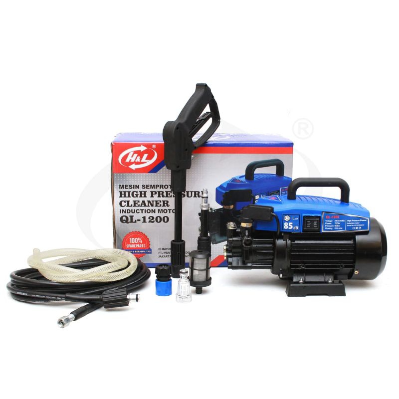 H&L MESIN CUCI MOTOR HIGH PREASURE/ JET CLEANER/ MESIN STEAM/ MESIN CUCI MOTOR LISTRIK TYPE QL 1200