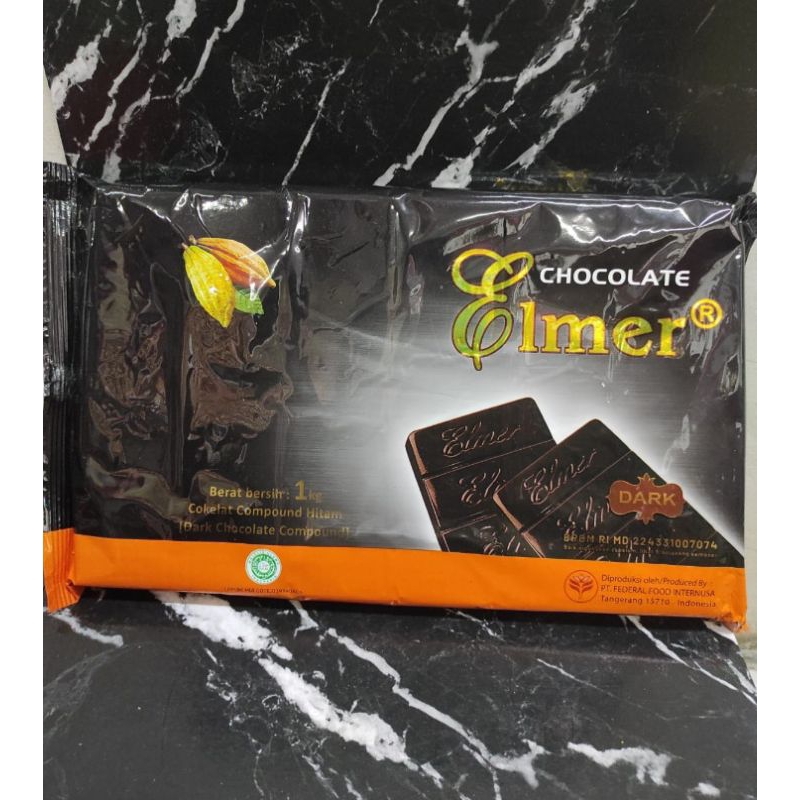 

COKLAT BATANG ELMER DARK CHOCOLATE COMPOUND 1KG