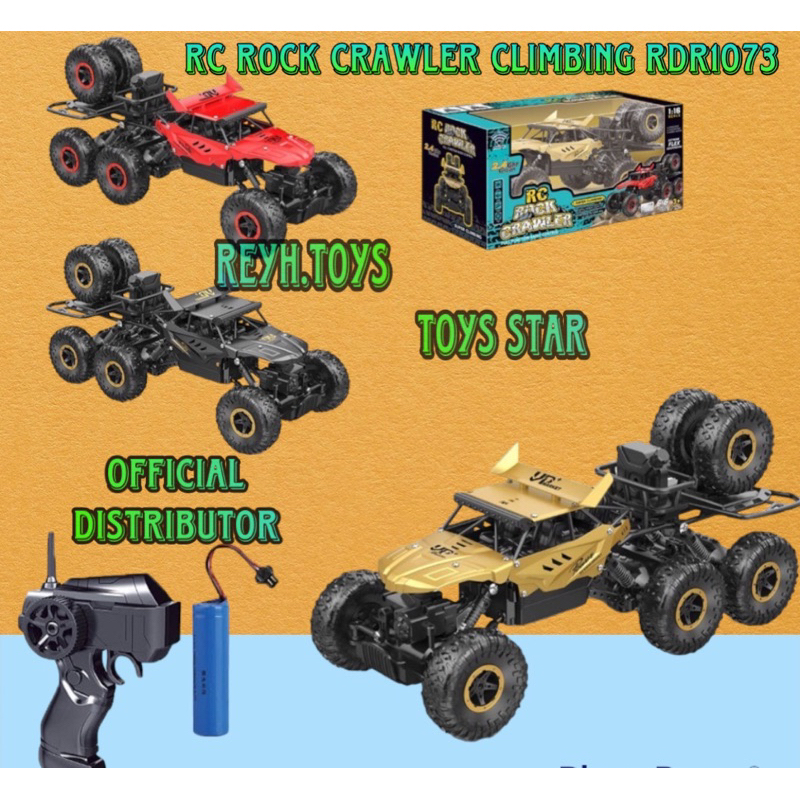RC/Mainan Remote Control RC Mobil Offroad Rock Crawler Besar Remot Kontrol RDR1073