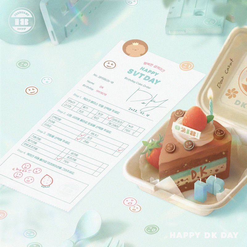(READY STOK) DK SEVENTEEN BIRTHDAY BOX PACKAGE VER2 FULLSET