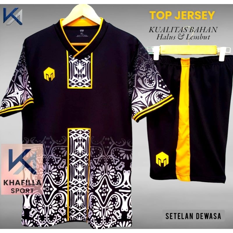 Baju Sepak Bola Dewasa / Jersey Olahraga / Pakaian Olahraga Pria / Stelan Bola Volly