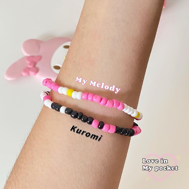 SANRIO Ring And Bracelet SET / gelang cincin SANRIO / gelang cincin satu set