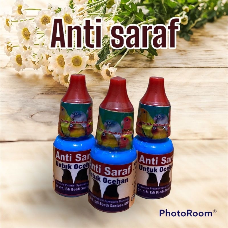 Anti saraf Obat Buat Burung Ocean Sakit Tetelo Murai Kenari pleci Dr edi