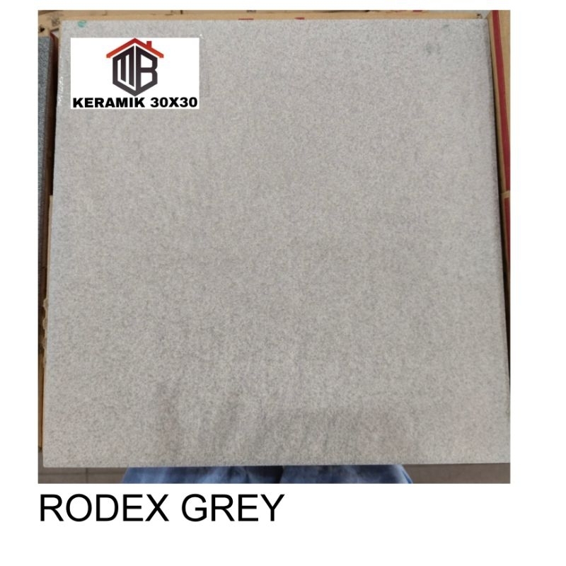 Keramik lantai 30x30 Asia tile Rodex black, grey kw3