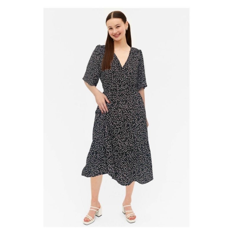 Mnki maxy dress printed