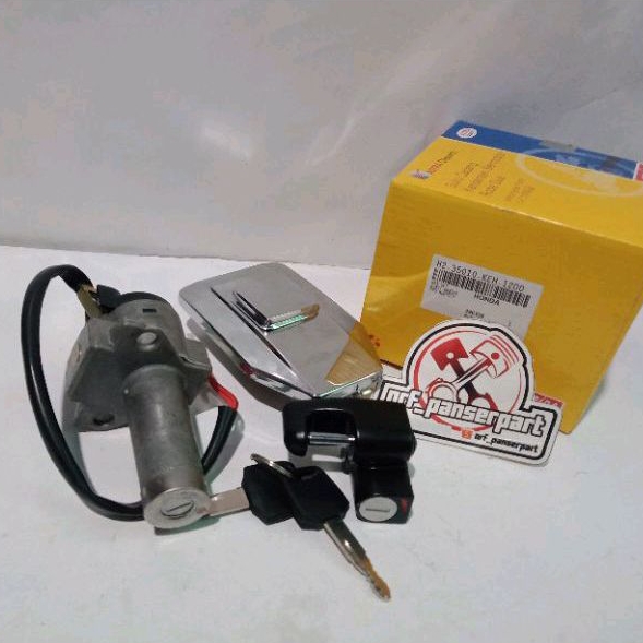 KUNCI KONTAK GL PRO NEOTECH SET ASSY 1 KUNCI +TUTUP TANGKI+KUNCI JOK HONDA GLPRO NEOTEK GL PRO NEOTE