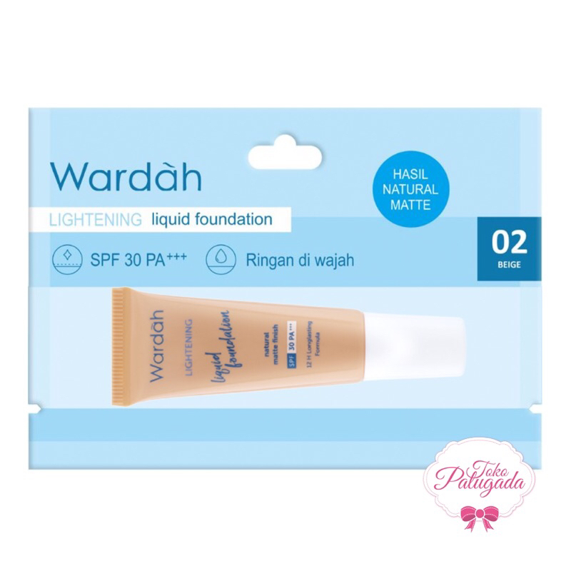 [BISA COD] Wardah Lightening Liquid Foundation 6ml - Liquid Foundation Travel Size - Wardah Foundation Mini - Wardah Lightening Liquid Foundation Kecil