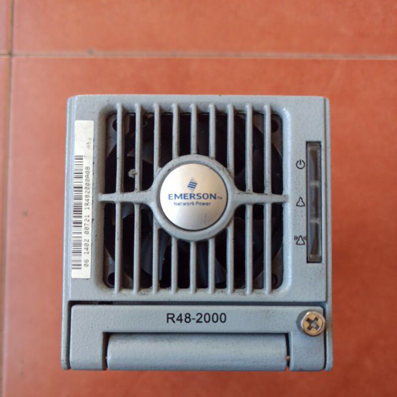Power Supply Switching EMERSON R48 2000 Watt Bisa Adjust 5 - 50 Volt / 40 Ampere