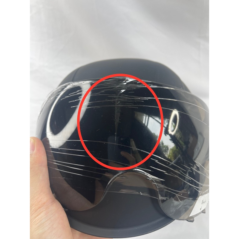 [OBRAL RIJEK] Helm Sepeda Skuter Elektrik Half Face Visor - 328