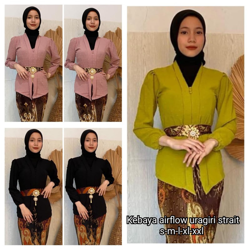 KEBAYA AIRFLOW URAGIRI STRAIT/KEBAYA BALITERKINI