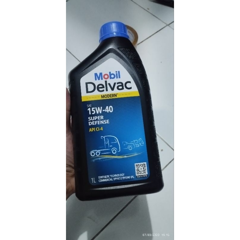 Oli Diesel Delvac Super Defense 15W 40 Original