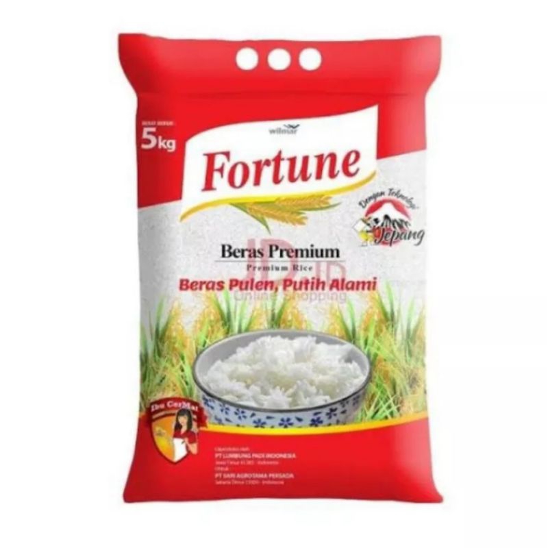 

beras merk Fortune 5kg