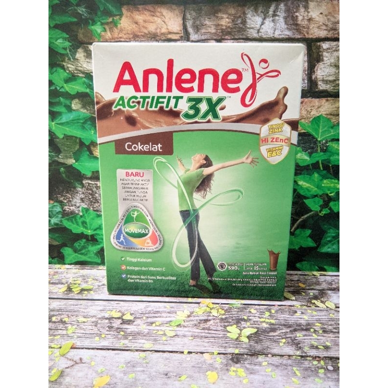 

Anlene actifit 3x cokelat 590g