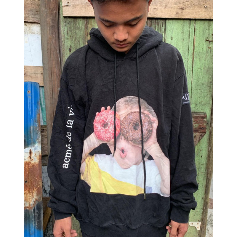 Hoodie adlv baby face donut second