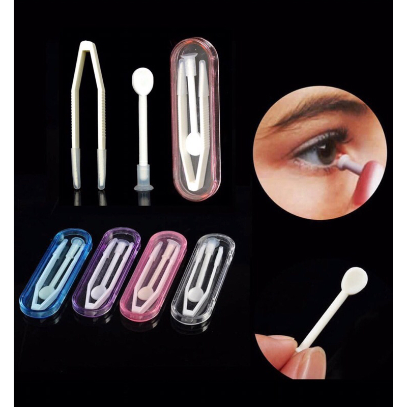 Penjepit Softlens / Capitan Kontak Lens / Jepitan Pencabut Lensa Kontak Mata