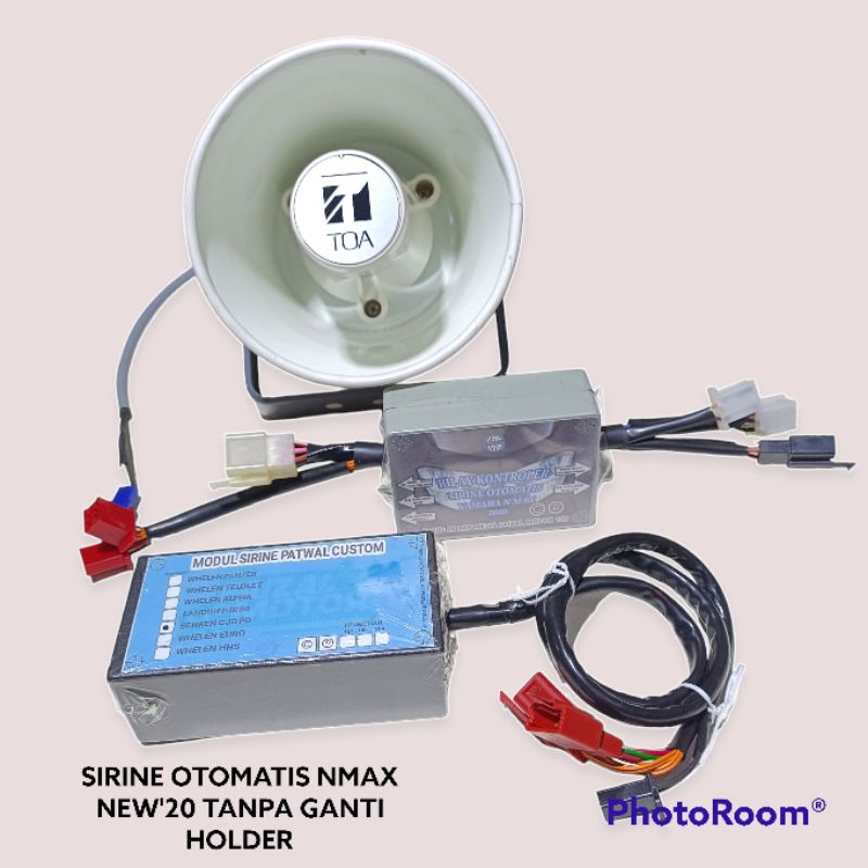 1 PAKET SIRINE OTOMATIS NMAX SIRINE PATWAL NEW 2020-2023 TANPA GANTI HOLDER