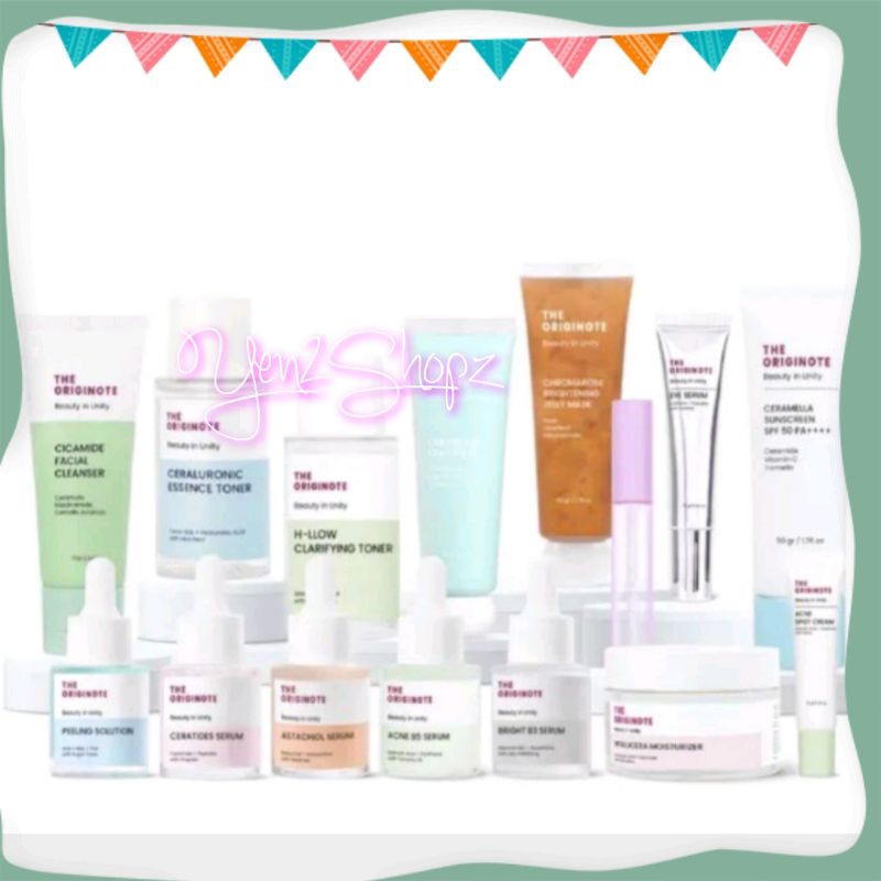 SALE !! THE ORIGINOTE MICELLAR WATER HYALUCERA MOISTURIZER CLAY MASK ROSE JELLY BOOSTER SUNSCREEN MIST EYE TREATMENT SERUM CREAM ACNE B5 BRIGHT B3 BARRIER OIL PEELING ACNE SPOT CREAM CICAMIDE FACIAL CLEANSER TONER 2 in 1 LASH BROW cica tranexamic acid b5