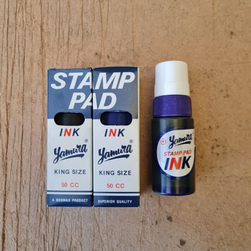 

Tinta Stempel YAMURA (Stamp Pad Ink) King Size 50cc | per pcs