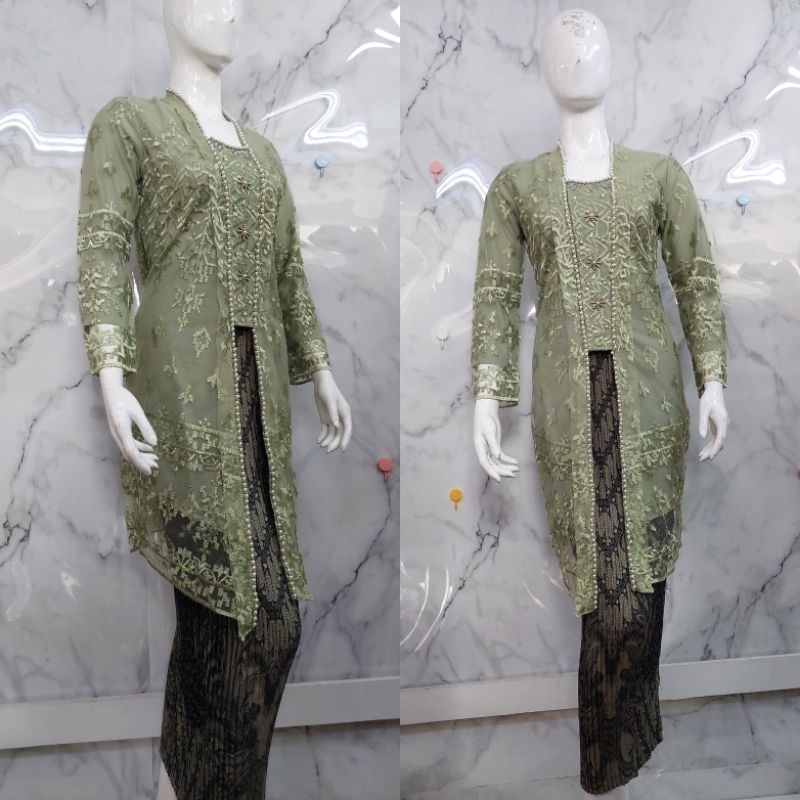 KEBAYA KUTU BARU PAYET PREMIUM~SET KEBAYA KUTU BARU~~KEBAYA WISUDA KEKINIAN~KEBAYA WISUDA