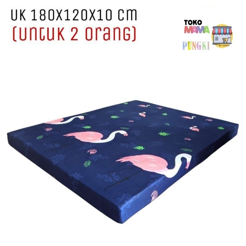 Kasur Busa Anti Kempes Muat Untuk 2 Orang - UK 120×180×10