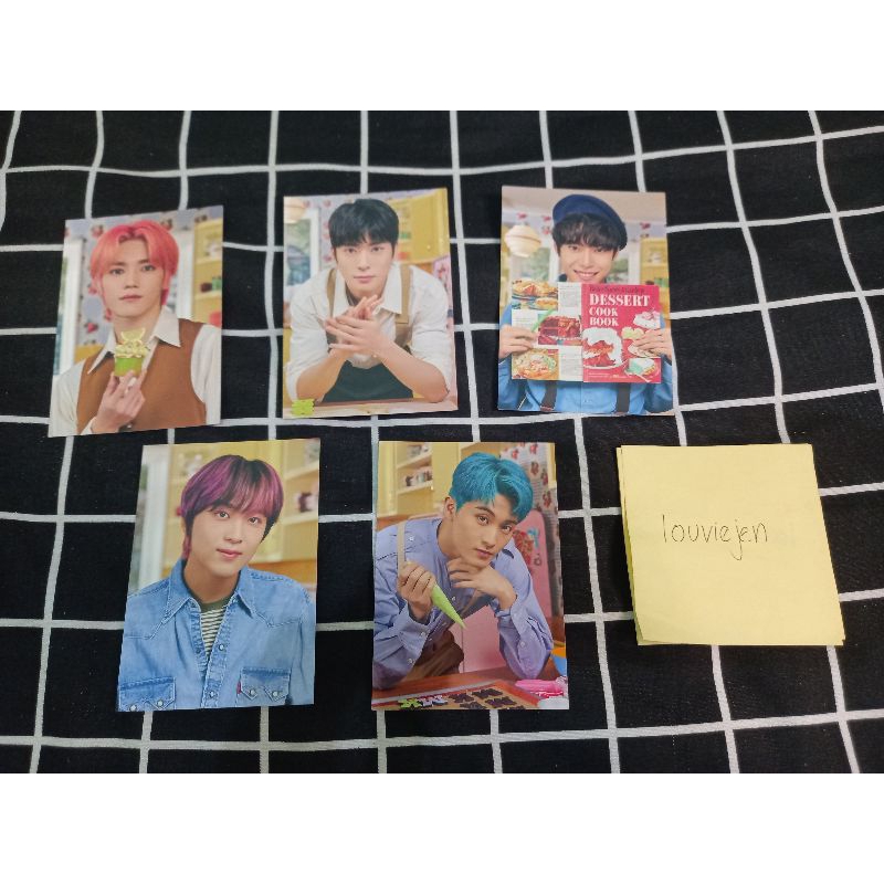 PHOTOCARD NCT 127 TINCASE BAKERY HOUSE JAEHYUN TAEYONG MARK HAECHAN DOYOUNG YUTA JOHNNY JUNGWOO TAEI