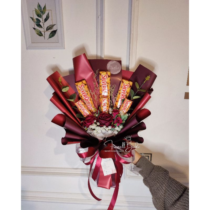 

Buket silverqueen/ Buket Coklat/ Buket Coklat Silverqueen