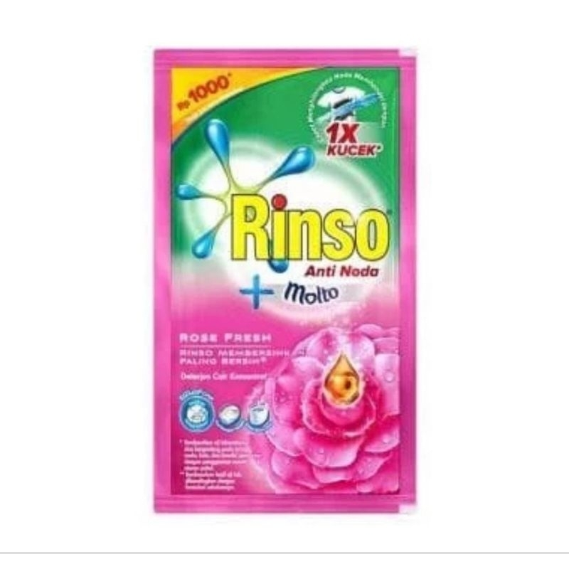 RINSO CAIR ROSE FRESH 38ML KARTONAN