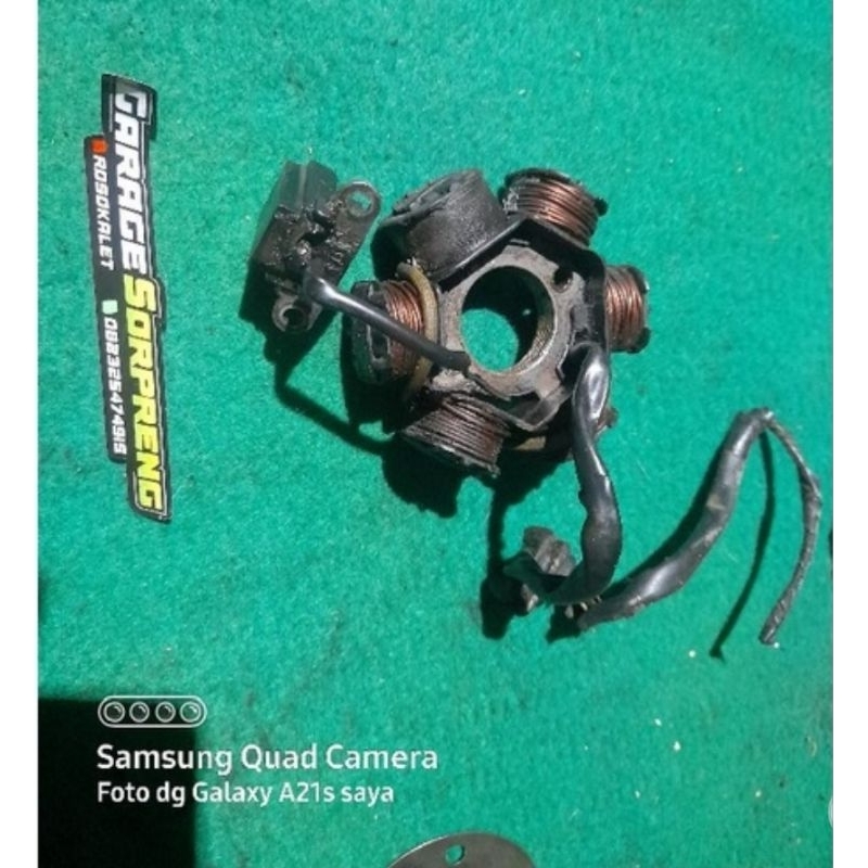 SPUL MAGHNIT PENGAPIAN HONDA SUPRA X 110 ASTREA GRAND LEGENDA SUPRA FIT LAMA ORIGINAL LEPASAN MOTOR