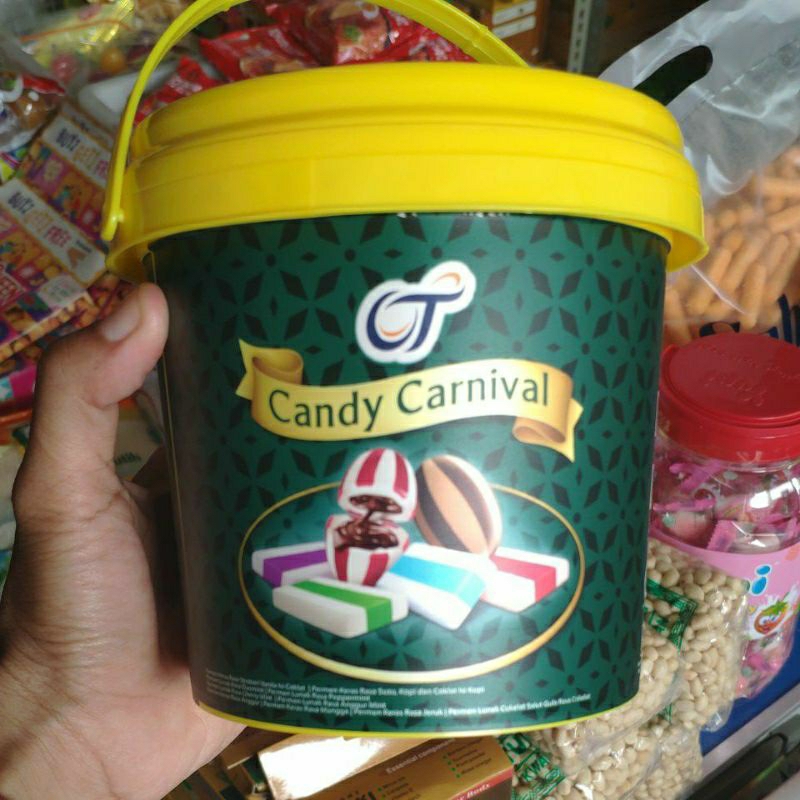 

Permen Bluster/ Candy Carnival kemasan jar 155 gr/Hampers/Bingkisan Lebaran Tahun Baru