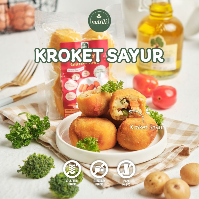 

Kroket Sayur - Glutten free Egg free