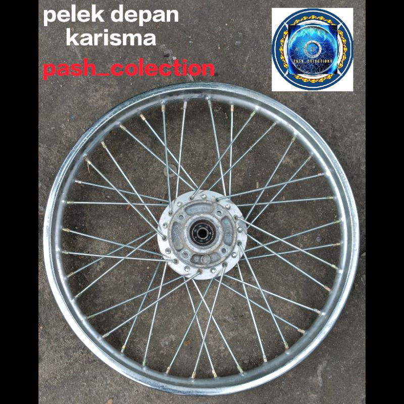 velg pelek depan honda karisma supra 125