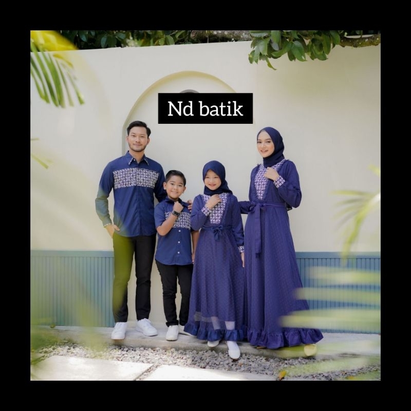 Gamis Ayuma Baju Batik Couple Modern Batik Set Baju Couple Pasangan Gamis Couple Pasangan Keluarga B