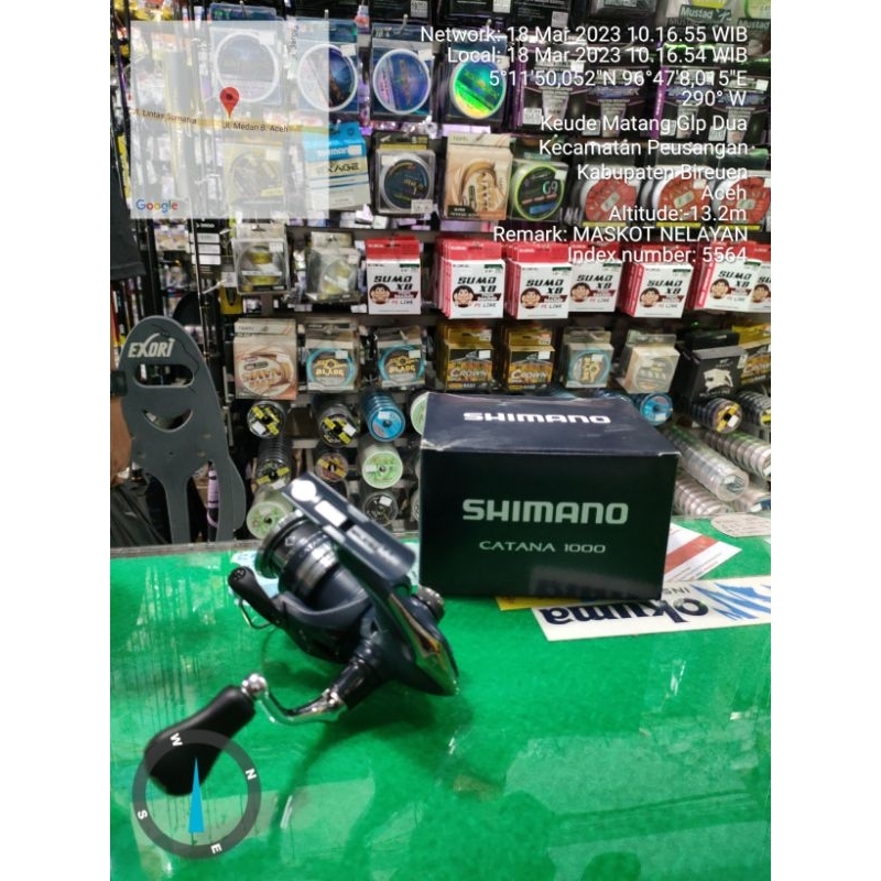 REEL SHIMANO CATANA 1000