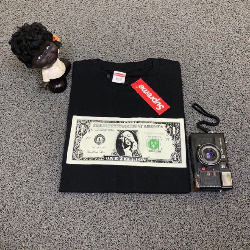 kaos dollar mirror / baju uang dollar - kaos murah