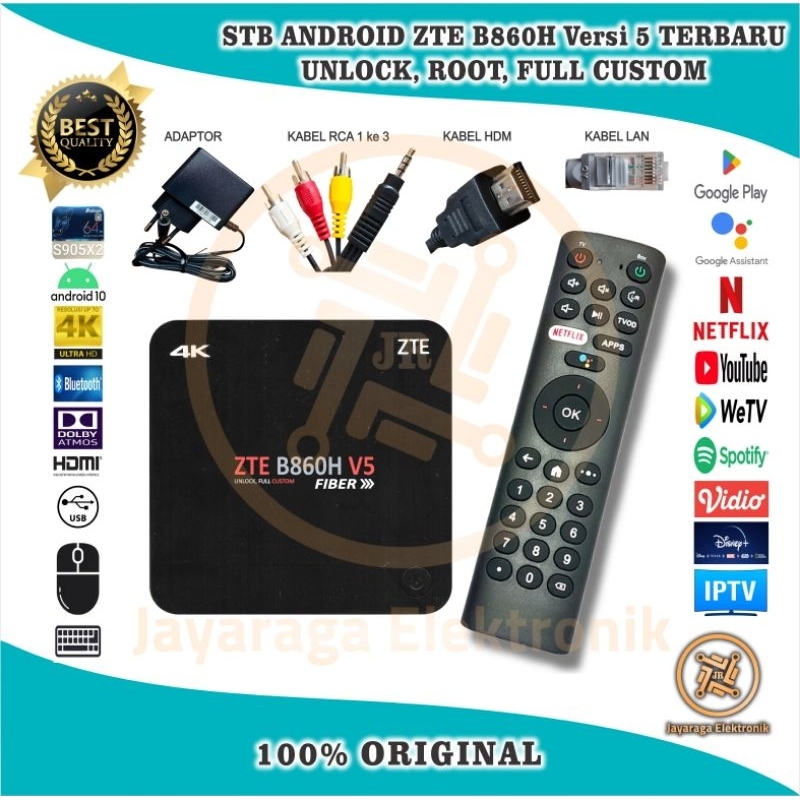 RK PROMO STB Android Smat TV Box B86OH V5 4K TERBARU OS 12 NEW UI Unlock Root Full Custom Plug and