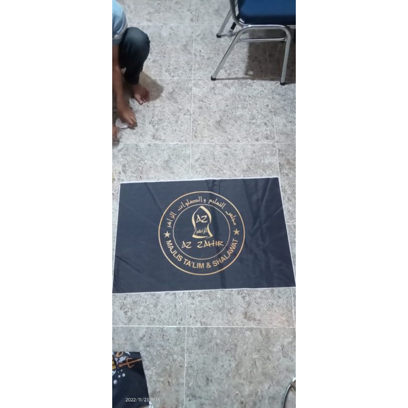 Bendera printing AZ ZAHIR ready stok