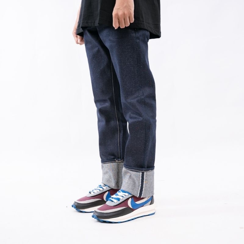 Celana Jeans Raw Denim Pria 15 OZ Selvedge JACK LABEL DENIM
