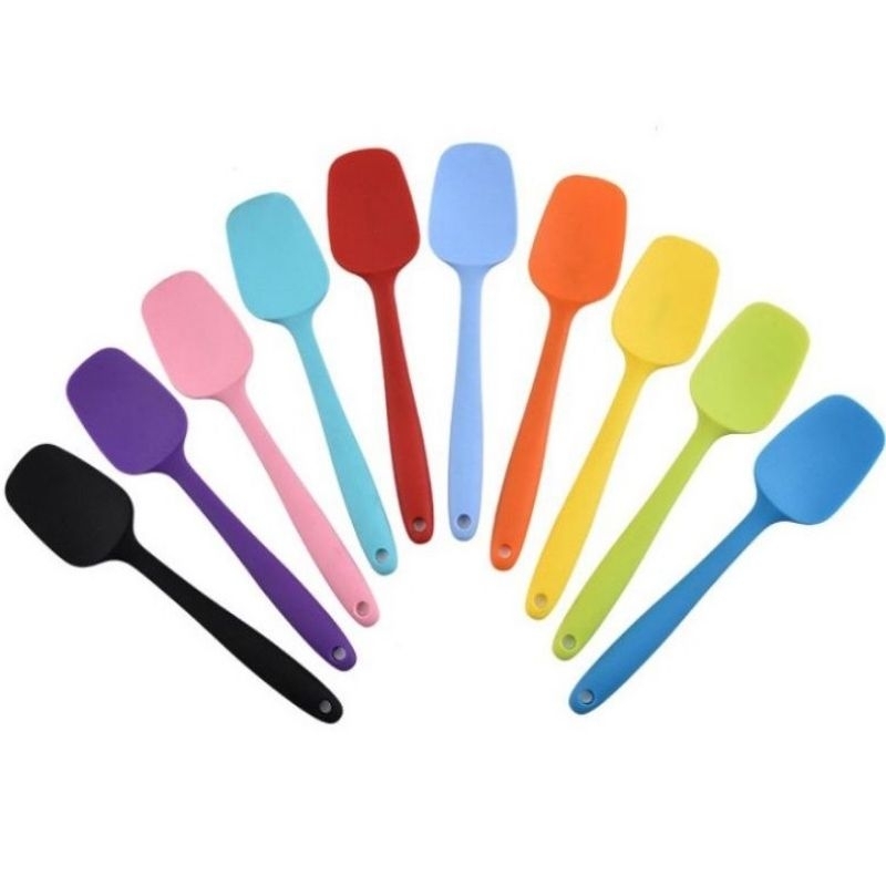 SPATULA SILICONE SENDOK BESAR FOOD GRADE TAHAN PANAS SENDOK SILIKON