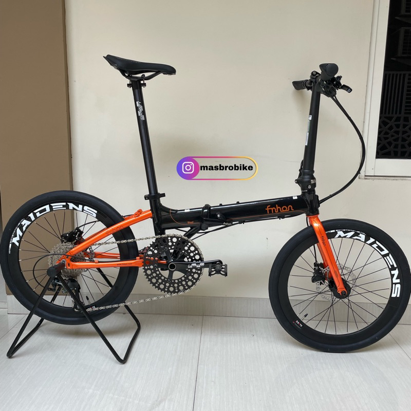 fnhon blast 20 plus 451 (22") discbrake sepeda lipat fnhon terbaru not fnhon gust fnhon monsoon fnho