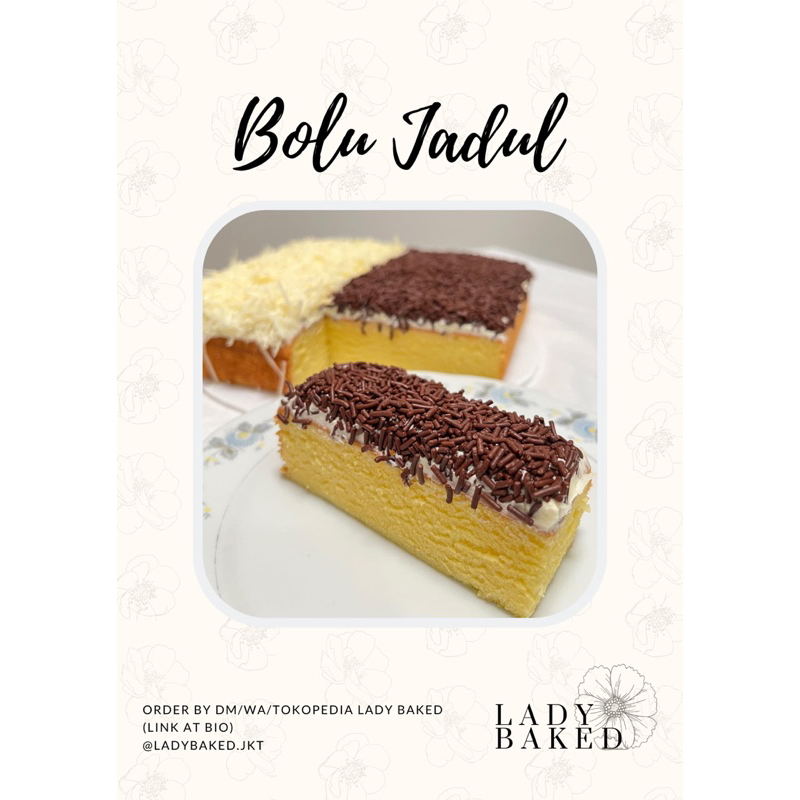 

Bolu Jadul / sponge cake (ceres/keju/mix)